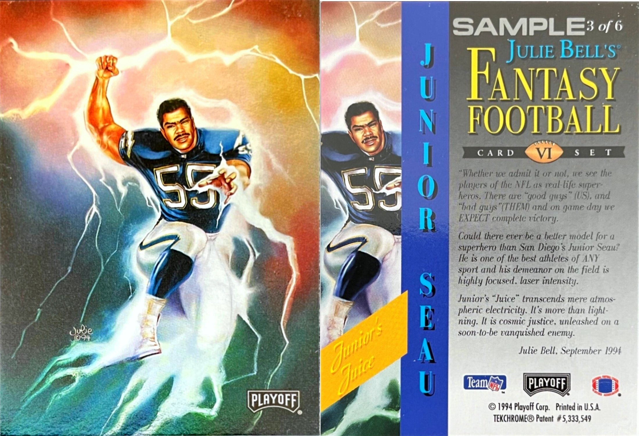 Junior Seau - San Diego Chargers